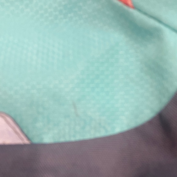 AdidasGray, Aqua and Coral  Backpack - Picture 3 of 5
